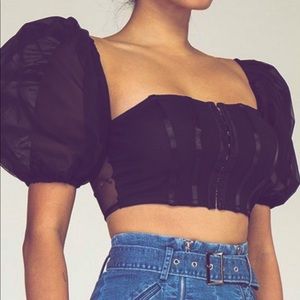 Corset Crop Top